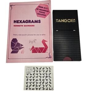 Vintage Kenneth Saunders Hexagrams Tangoes Set